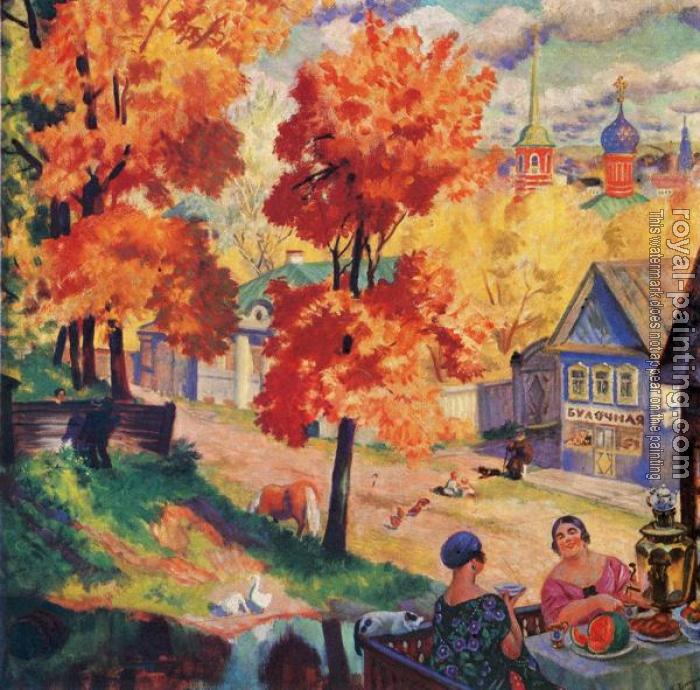 Boris Kustodiev : Autumn